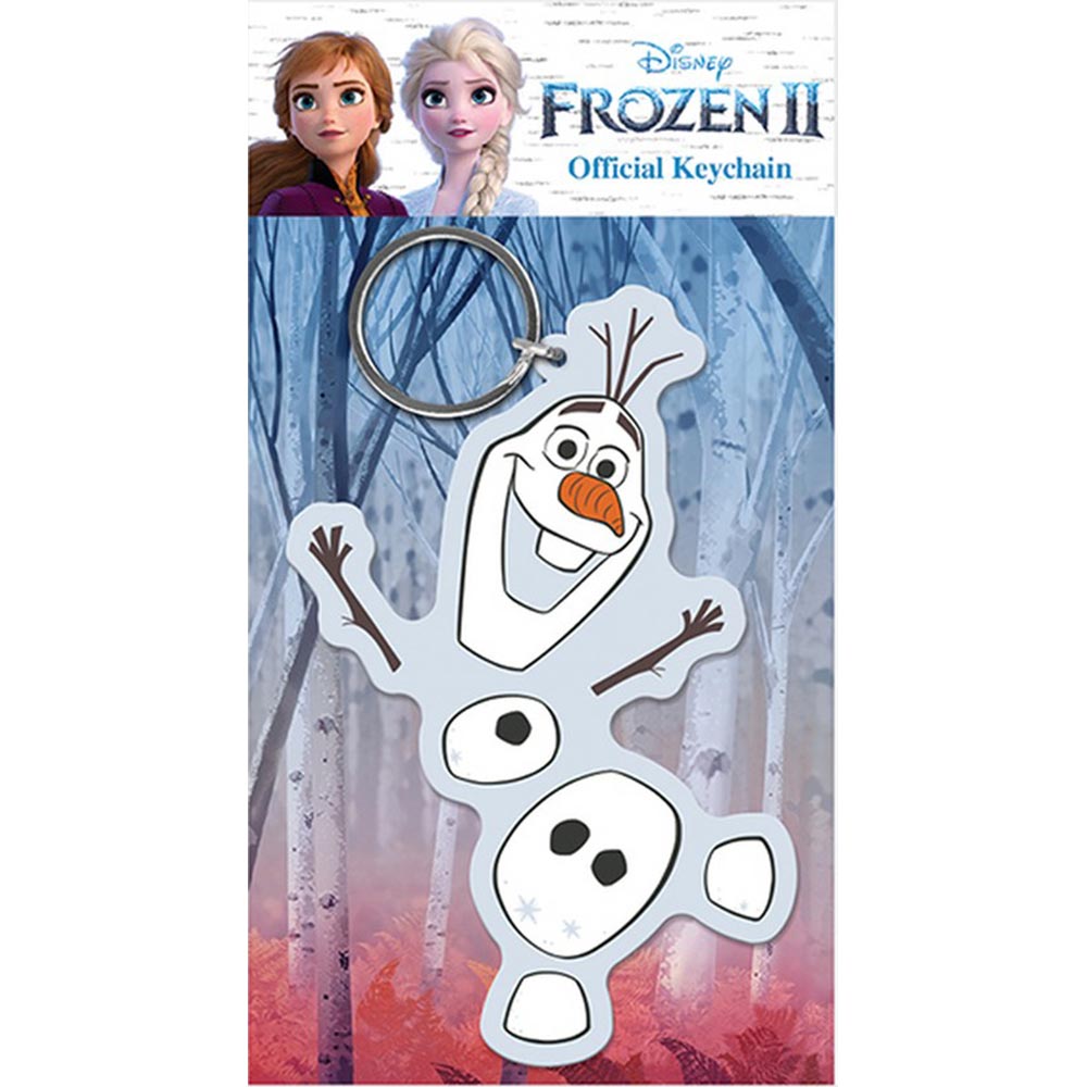 FROZEN 2 アナと雪の女王 - Olaf / ラバー・キーリング / キーホルダー - PGS